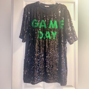 Sequin Game Day Dress
